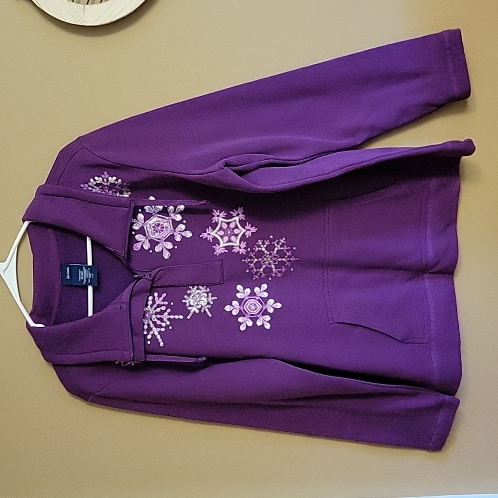 3/$20 Vintage Sweatshirt purple sz L  💜